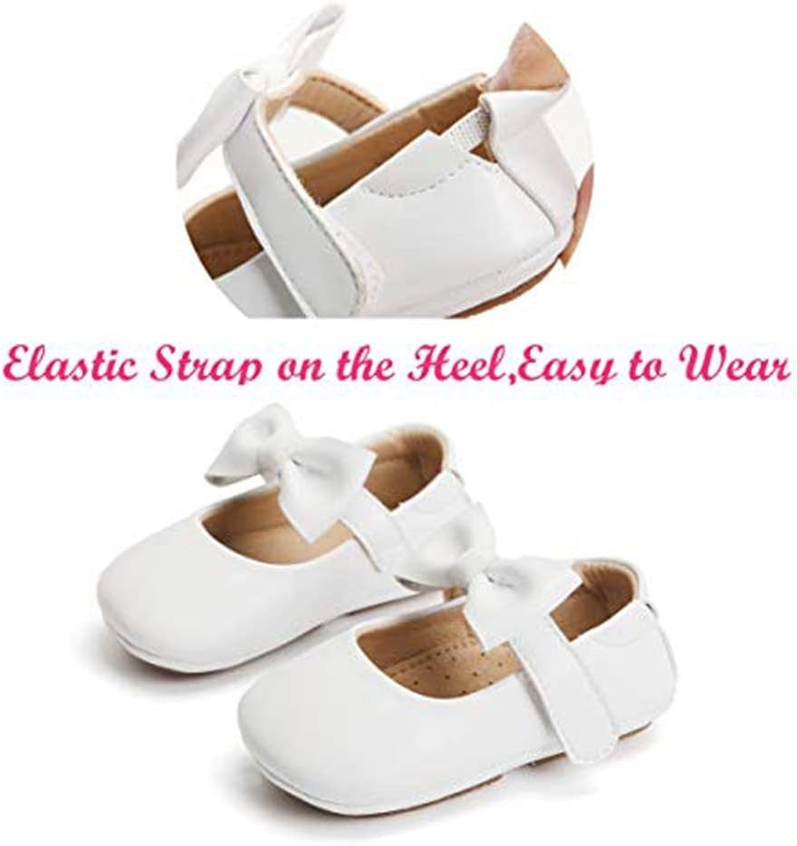 Soft Sole Leather Baby Shoes - Infant Baby Walking Shoes Moccasinss Rubber Sole Crib Shoes