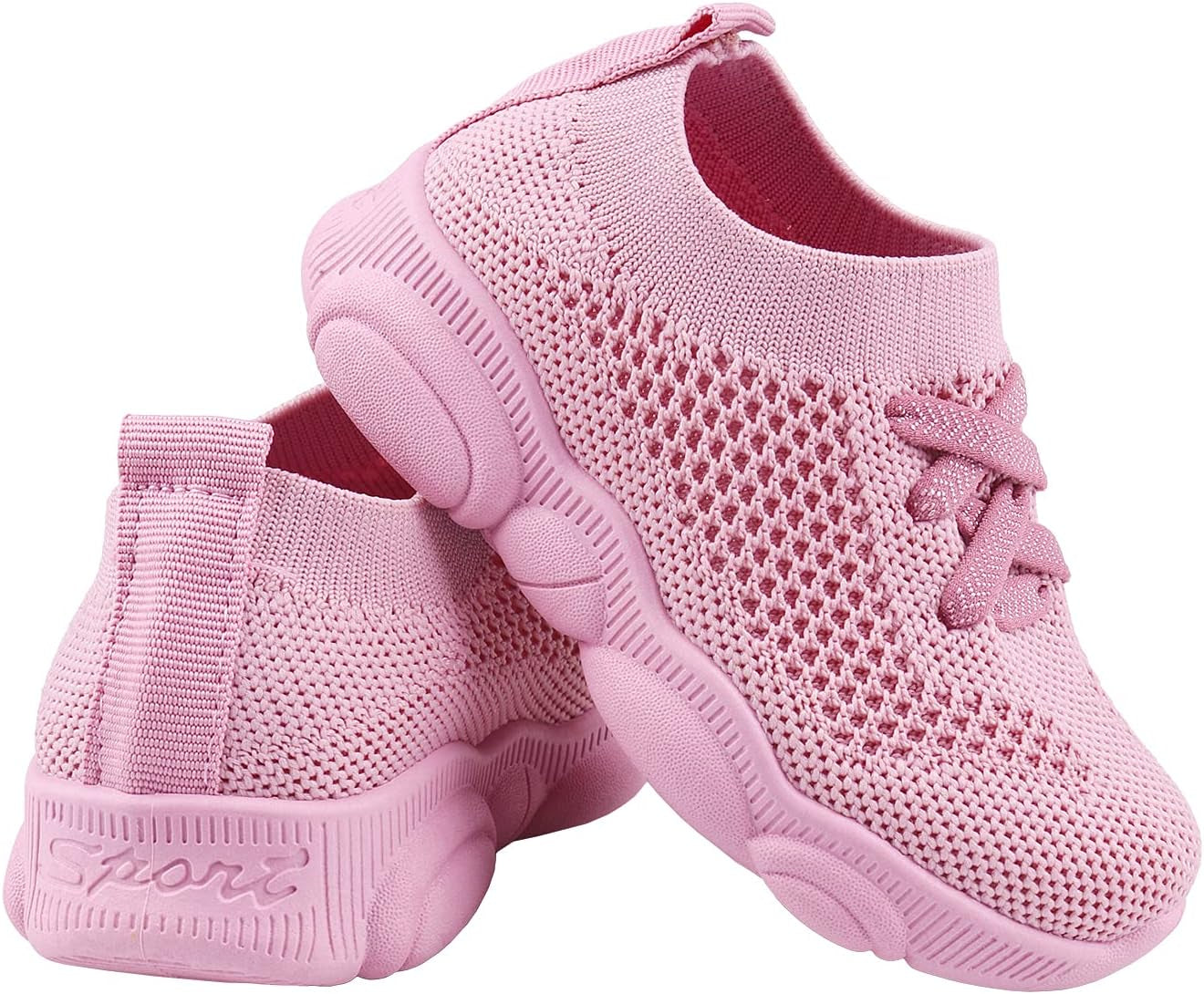 Baby First Walking Shoes 1-4 Years Kid Shoes Trainers Toddler Slip on Infant Waves Shoes Boys Girls Cotton Mesh Breathable Sneakers Outdoor