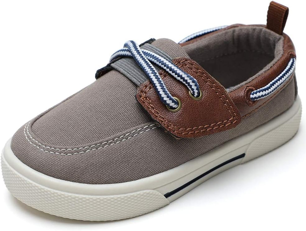 Toddler Boys & Girls Boat Shoes Kids Canvas Sneakers (Toddler/Little Kid)